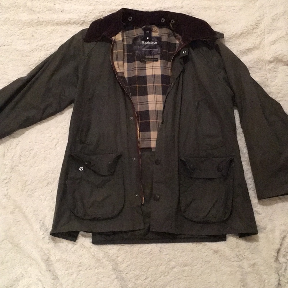 Used Barbour jacket size 38
